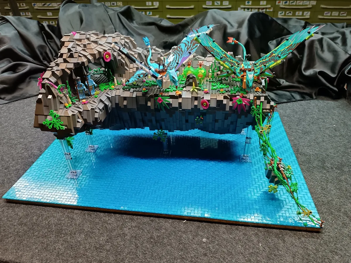 Verschiedene Lego-Modelle von diversen Ausstellungen.